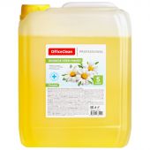 Мыло-крем жидкое OfficeClean Professional "Антибактериальное", с ромашкой, канистра, 5л Мыло-крем жидкое OfficeClean Professional "Антибактериальное", с ромашкой, канистра, 5л