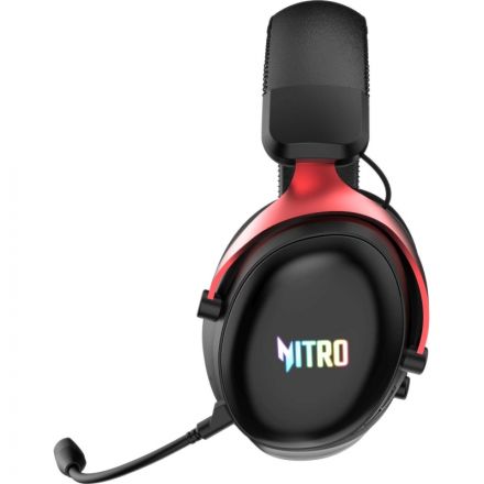 Наушники с микрофоном Acer OHR401 монит. BT/Radio/3.5mm (ZL.HDSEE.00H)черн
