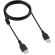 Кабель USB 2.0 AM/AF, 1.8 м, фер, экр, Cablexpert, чер, CCF-USB2-AMAF-6