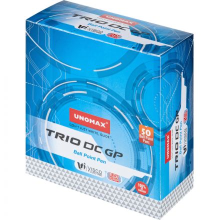 Ручка шариковая неавтомат. Unomax/Unimax TrioDCGP,масл, син,оран.корп Ручка шариковая неавтомат. Unomax/Unimax TrioDCGP,масл, син,оран.корп