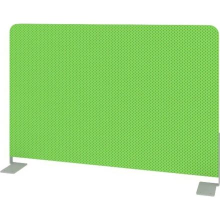 Экран Metal System Style ткан. боковой Б.ТЭКР-60 600х390х28 зеленый/мет.сер