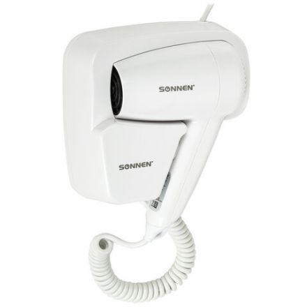Фен для волос настенный SONNEN HD-2101 ULTRA PLUS, 1300 Вт, 2 скорости, белый, 608481 Фен для волос настенный SONNEN HD-2101 ULTRA PLUS, 1300 Вт, 2 скорости, белый, 608481
