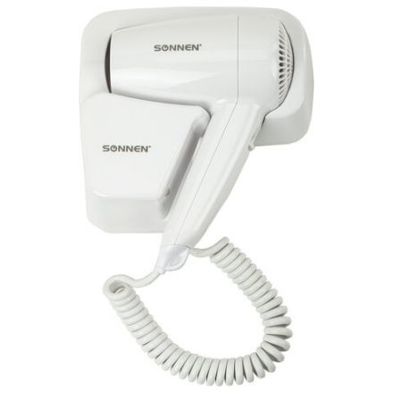 Фен для волос настенный SONNEN HD-2101 ULTRA PLUS, 1300 Вт, 2 скорости, белый, 608481 Фен для волос настенный SONNEN HD-2101 ULTRA PLUS, 1300 Вт, 2 скорости, белый, 608481