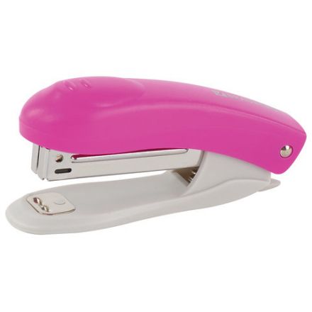 Степлер №10 BRAUBERG "Original", до 12 листов, с антистеплером, розовый, 227767 Степлер №10 BRAUBERG "Original", до 12 листов, с антистеплером, розовый, 227767