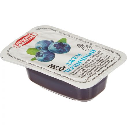 Джем Руконт порц. черника 20г/шт 20 шт/уп Джем Руконт порц. черника 20г/шт 20 шт/уп