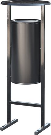 Урна уличная 25 литров черный