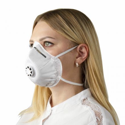 Респиратор противоаэрозольный, средний класс защиты FFP2, с клапаном, формованный, ИСТОК, 892597 Респиратор противоаэрозольный, средний класс защиты FFP2, с клапаном, формованный, ИСТОК, 892597