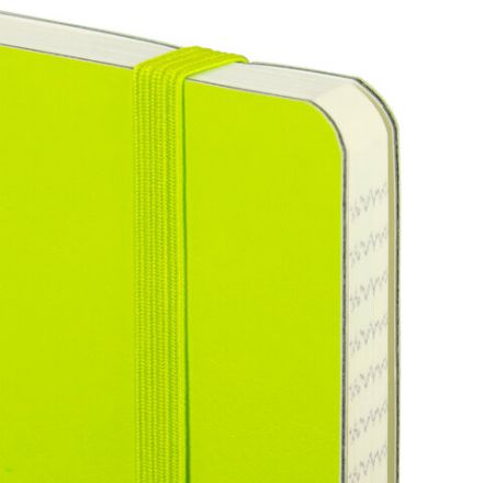 Блокнот А5 (148x218 мм), BRAUBERG "Metropolis Ultra", под кожу, 80 л., резинка, клетка, салатовый, 111020 Блокнот А5 (148x218 мм), BRAUBERG "Metropolis Ultra", под кожу, 80 л., резинка, клетка, салатовый, 111020