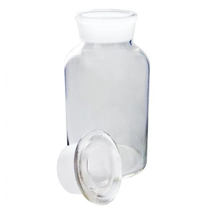 Склянка 5000мл светл.стекло, шир горловина, притерт.пробка 10003110