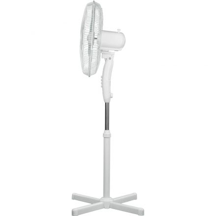 Вентилятор бытовой напольный RIX RSF-4000W, цвет белый, 45Вт