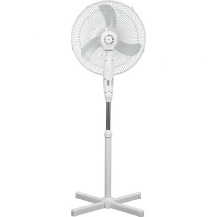 Вентилятор бытовой напольный RIX RSF-4000W, цвет белый, 45Вт