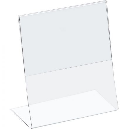 Ценникодержатель настольный для ценника 80х90, ПЭТ, 20 шт./уп.