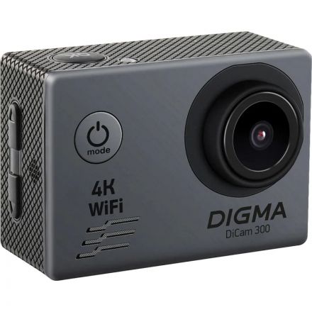 Экшн-камера Digma DiCam 300 серый Экшн-камера Digma DiCam 300 серый