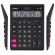 Калькулятор настольный CASIO GR-12-W (209х155 мм), 12 разрядов, двойное питание, черный, европодвес, GR-12-W-EP