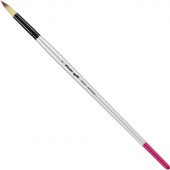 Кисть художественная Комус Арт синтетика средн.жест,кругл.,№9,длинная ручка Кисть художественная Комус Арт синтетика средн.жест,кругл.,№9,длинная ручка