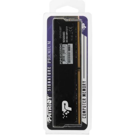 Модуль памяти Patriot Memory DDR4 DIMM 16GB 3200Мгц(PSP416G3200H1) Модуль памяти Patriot Memory DDR4 DIMM 16GB 3200Мгц(PSP416G3200H1)