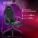 Кресло компьютерное BRABIX "Alpha GM-018", ткань/экокожа, черное, 532636, GM-018_532636