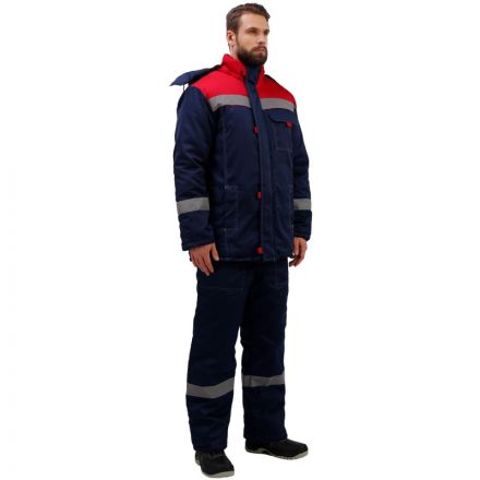 Костюм рабочий зимний муж з31-КПК син/красн (р.44-46) 170-176 (Арсенал-СП) Костюм рабочий зимний муж з31-КПК син/красн (р.44-46) 170-176 (Арсенал-СП)