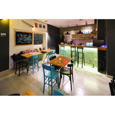 Доска меловая магнитная Attache Wood черная 60х90 см, дерев.коричн.рама СПб