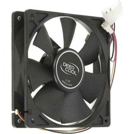 Вентилятор DEEPCOOL Xfan120 120x120x25мм черный, 1300об/мин