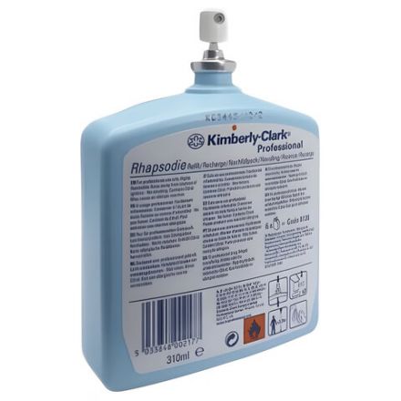 Сменный баллон 310 мл, KIMBERLY-CLARK "Rhapsodie", цитрусовый, артикул 6136 Сменный баллон 310 мл, KIMBERLY-CLARK "Rhapsodie", цитрусовый, артикул 6136