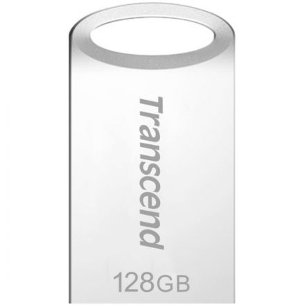 Флеш-память Transcend JetFlash 710, 128Gb, USB 3.1 G1, сереб, TS128GJF710S