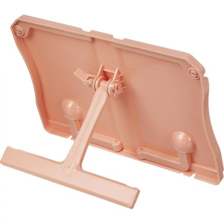 Подставка для книг, регулир. наклон, пластик, розовая