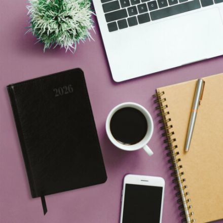 Ежедневник датированный 2026, А5, 138х213 мм, BRAUBERG "Impression", под кожу, черный, 117510 Ежедневник датированный 2026, А5, 138х213 мм, BRAUBERG "Impression", под кожу, черный, 117510