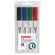 Маркеры стираемые для белой доски НАБОР 4 ЦВЕТА, BRAUBERG, 5 мм, 150417