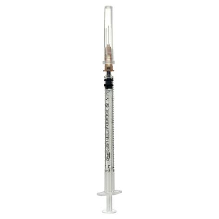Шприц инсулиновый SFM, 1 мл, КОМПЛЕКТ 100 шт. в коробке, U-40, игла 0,45х12 - 26G, 534200 Шприц инсулиновый SFM, 1 мл, КОМПЛЕКТ 100 шт. в коробке, U-40, игла 0,45х12 - 26G, 534200