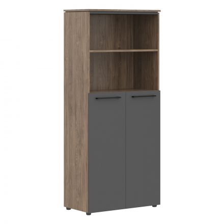 Шкаф с глухими средними дверьми MHC 85.6 Антрацит/Кария Пальмира 854х423х1956 MORRIS TREND Шкаф с глухими средними дверьми MHC 85.6 Антрацит/Кария Пальмира 854х423х1956 MORRIS TREND