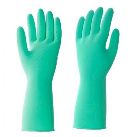Перчатки латексные HQ Profiline многоразовые зеленые р.M (КФС) Перчатки латексные HQ Profiline многоразовые зеленые р.M (КФС)