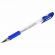 Ручка шариковая BRAUBERG "BP-GT", СИНЯЯ, корпус прозрачный, евронаконечник 0,7 мм, линия письма 0,35 мм, 144004