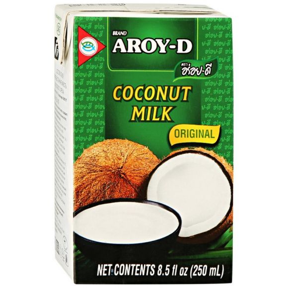 Молоко Кокосовое Aroy-D 70%, жирность 17-19%, 0,25 л