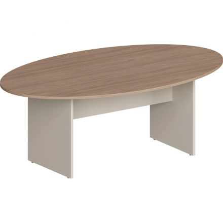 Стол д/переговор Комус Мебель Easy One 2000х1200 Вяз Шв/Кшм (250475)