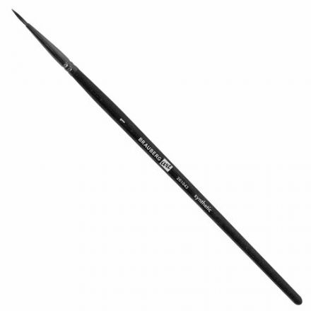 Кисти художественные набор 15 шт. + мастихин, в пенале, черные, синтетика, BRAUBERG ART DEBUT, 201043