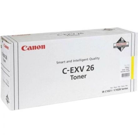 Картридж лазерный Canon CEXV-26 Y 1657B006 желтый,для C1028i/C1028iF