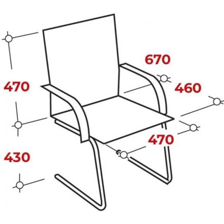 Конференц-кресло EV_Everprof Opera CF сетка черный Конференц-кресло EV_Everprof Opera CF сетка черный
