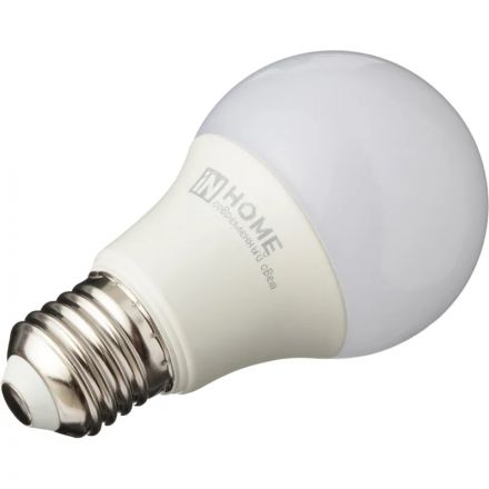 Лампа светодиодная LED-A60-VC 4PACK 10Вт 230В Е27 4000К (4шт./упак) IN HOME