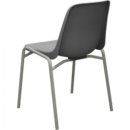 Стул GL_Комус Мебель СтритRAL9006,(пласт сер)                             