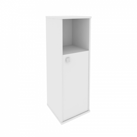 Style Шкаф средний узкий правый Л.СУ-2.1 (R) Белый 412*410*1215
