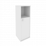 Style Шкаф средний узкий правый Л.СУ-2.1 (R) Белый 412*410*1215