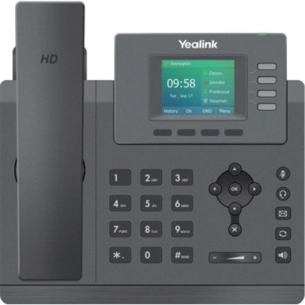 IP-телефон Yealink SIP-T33G, 4 акк, PoE, GigE, БП IP-телефон Yealink SIP-T33G, 4 акк, PoE, GigE, БП