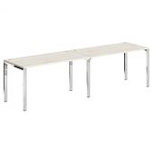 Стол 2-х местный XGWST 2870.1 Сосна Эдмонт/Нержавейка полированная 2800х700х750 XTEN GLOSS Стол 2-х местный XGWST 2870.1 Сосна Эдмонт/Нержавейка полированная 2800х700х750 XTEN GLOSS