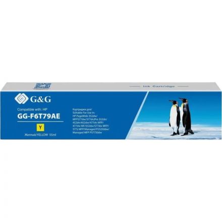Картридж струйный G&G 913A F6T79AE жел. для HP PW 352dw/377dw Картридж струйный G&G 913A F6T79AE жел. для HP PW 352dw/377dw