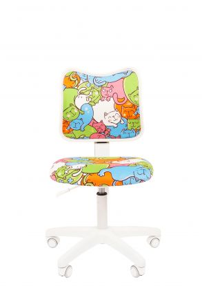 Кресло Chairman Kids 102 Россия ткань котики Кресло Chairman Kids 102 Россия ткань котики