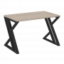 Loft Стол рабочий VR.L-SRZ-2.7 Дуб аттик/Чёрный металл 1180*720*750