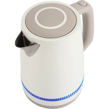 Чайник Vitek VT-WK1066 1.7л. 2200Вт бежевый/коричневый корп.:металл/пластик