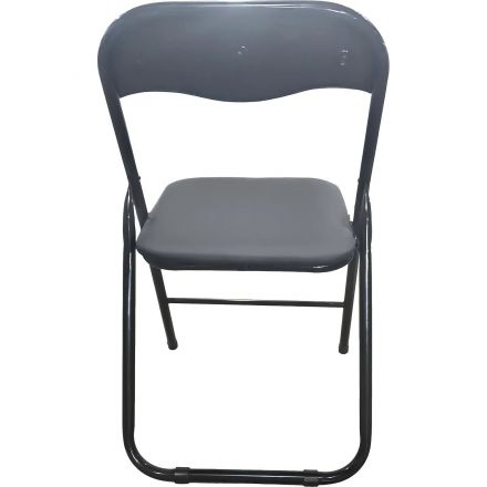 Стул складной ЮТК Easy Chair экокожа, черный 78х45х46,5см Стул складной ЮТК Easy Chair экокожа, черный 78х45х46,5см