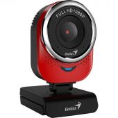 Веб-камера GENIUS FULL HD 1080P QCam 6000, красный
